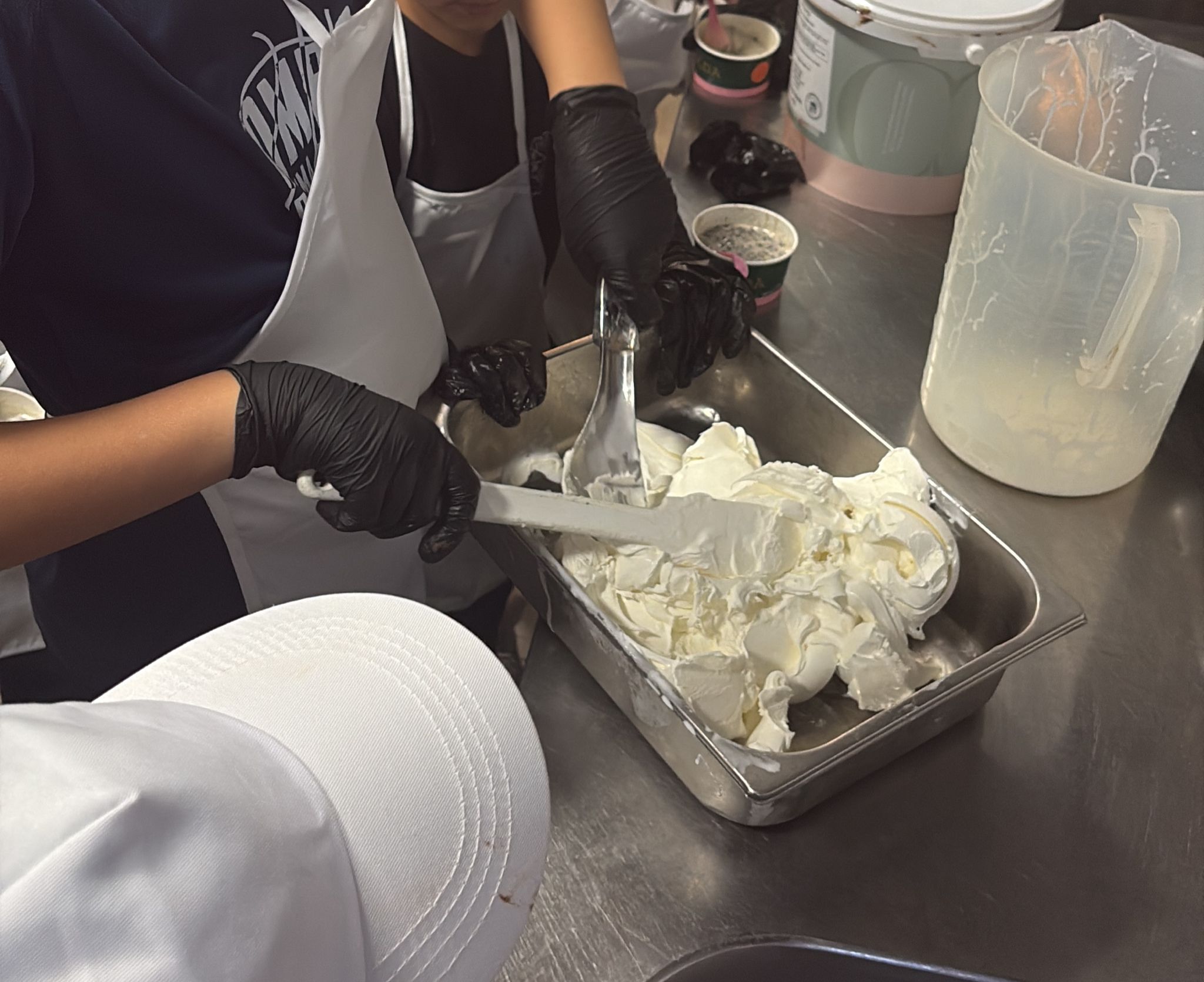 Ice cream preparation